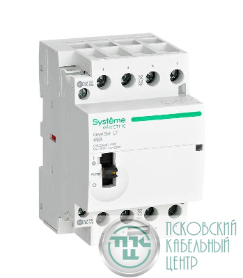 Контактор 4п City9 Set 4НО 40А AC 400В-230В SE C9C32440