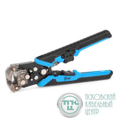 Стриппер автоматический с окном для сброса изоляции функцией продольной разделки проводов и модулем резки "CutPro" КВТ 89424