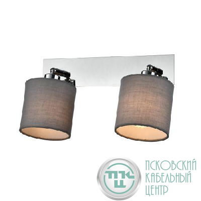 Светильник Perlita 7058-702 40Вт 2хE14 настен./потолочн. спот поворотн. с выключателем Rivoli Б0055009