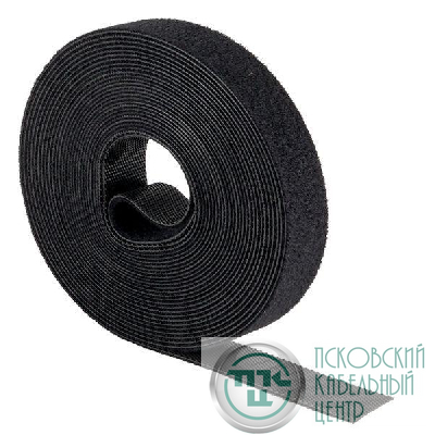 Хомут-липучка 20мм черн. (5м/ролл) PROxima EKF hlft-2-b