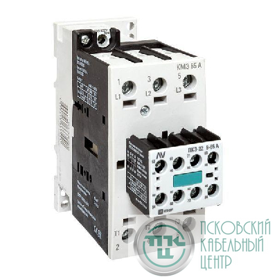 Комплект КМЭ 65А кат. 400В АС 2НО+2НЗ AVERES EKF ctr-s-70-00-400-av-22