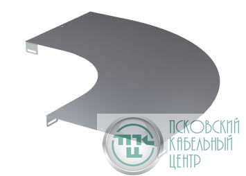 Крышка для угла горизонтального 90град. осн.500 R300 гор. оцинк. DKC LK0053HDZ
