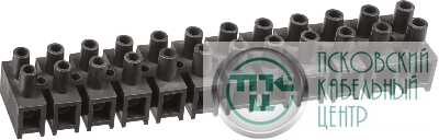 Колодка клеммная 10х35кв.мм 12 пар NTB-HPP-S12-80/BL квадратн. полипропилен черн. NAVIGATOR 71018
