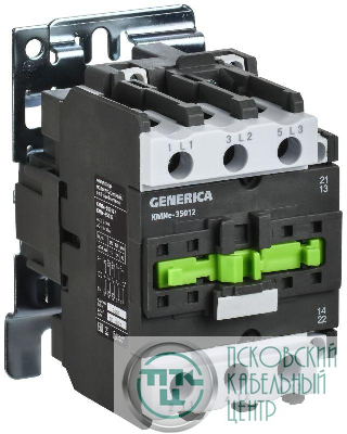 Контактор КМИе-35012 50А 400В/АС3 1НО 1НЗ GENERICA KKME31-050-400-11