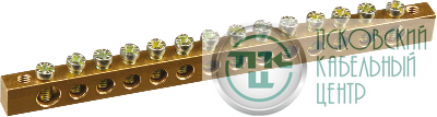 Шина нулевая 6х9-14/2 Navigator 71149