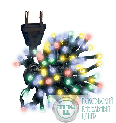 Гирлянда "Нить" AC-G02-80M 80 RGB LED 8.8м. 8реж. 220В ФАZА 5059580