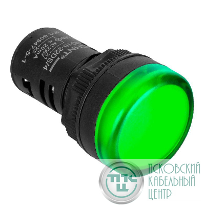 Индикатор ND16-22DS/4 зел. AC 400В (R) CHINT 593428