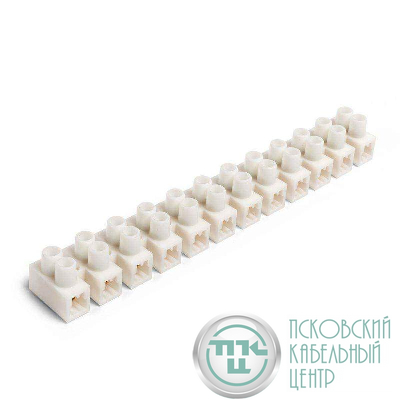 Зажим винтовой ЗВИнг-80А 6-25кв.мм бел. КВТ 87176