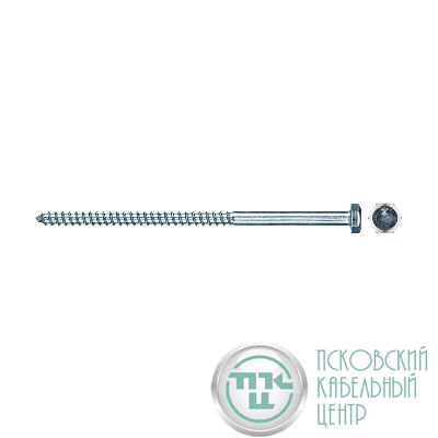Болт сантехнический 6х120 DIN 571 оцинк. (уп.2шт) Tech-Krep/Zitar 103879