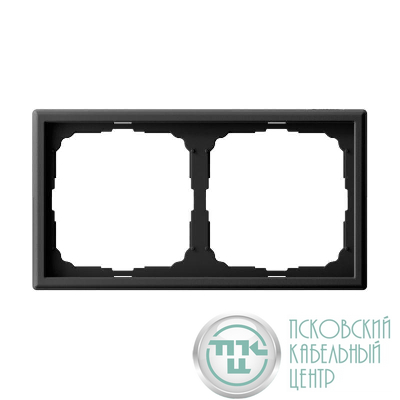 Рамка 2-м ArtGallery универс. карбон SE GAL001002