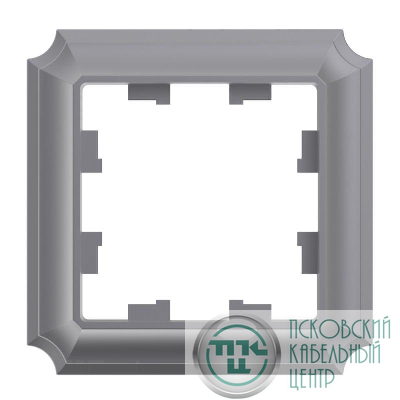 Рамка 1-м AtlasDesign Antique сталь SE ATN100901