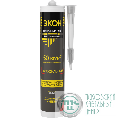 Клей монтажный ЭКОН сверхсильный картридж 400г Момент C0043191