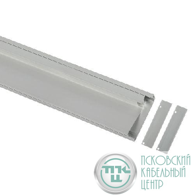 Комплект с накладным анодированным профилем 8018 80х18мм 2м Эра Б0062819