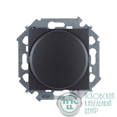 Розетка телевизионная TV 1-м СП Simon 15 механизм графит Simon 1591475-038