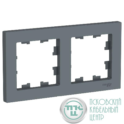 Рамка 2-м AtlasDesign универс. грифель SE ATN000702