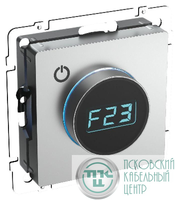 Термостат электронный с индик. BRITE СП IP20 ТС10-1-БрА механизм алюм. IEK BR-RT11-K47