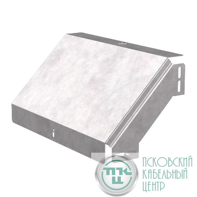 Угол вертикальный внешний 90град. 400х80 с крышкой стандарт Промрукав PR16.0584
