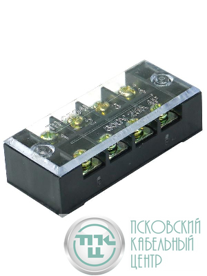 Блок зажимов ТВ-2504. 25А. 4 клеммные пары IP30 Электротехник ET522085