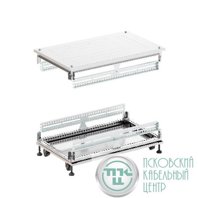 Крыша основание преперфорированные IT-CQE 600х1200 RAL7035 DKC RGIT612F