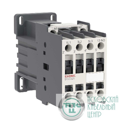 Контактор магнитный YON DSC025 25A 12.5кВт AC3 3P кат.24В DC 1НО YON DSC025-3C10D024