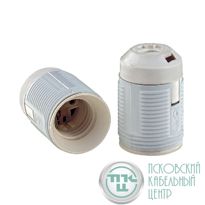 Патрон подвесной E27 фигур. резьба бел. DUWI 24528 5
