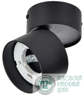 Светильник 4040 GX53 настенно-потолочный черн. IEK LT-USB0-4040-GX53-1-K02