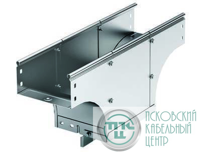 Ответвитель для лотка Т-образ. верт. универс. TDS осн. 150 Н50 нерж. DKC 37583INOX