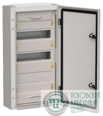 Корпус ЩРн-36 (1х36) TITAN 5 585х310х140 IP54 метал. сер. IEK TI5-50-N-036-54-7035
