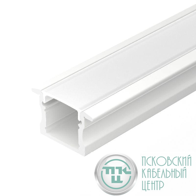 Профиль LINE-2315-F-2000 WHITE L2000 алюм. Arlight 044265(1)