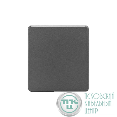 Выключатель проходной (переключатель) 1-кл. СП ROUND MIELE 10А титан Kranz KR-78-0708-2