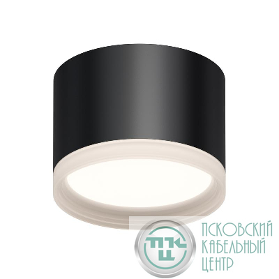 Светильник Nimbus max 15Вт GX53 230В/50Гц потолочн. накладной под светодиод. лампу черн. Apeyron 16-127