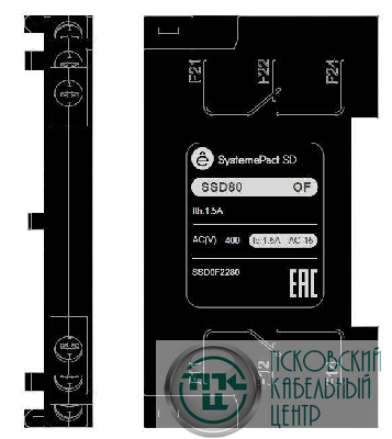 Контакт вспомогательный для SD80 2NO2NC SE SSDOF2280