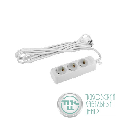 Удлинитель 3х7м с заземл. 16А U-3e-7m-3x1.5 ПВС 3x1.5 Эра Б0044034