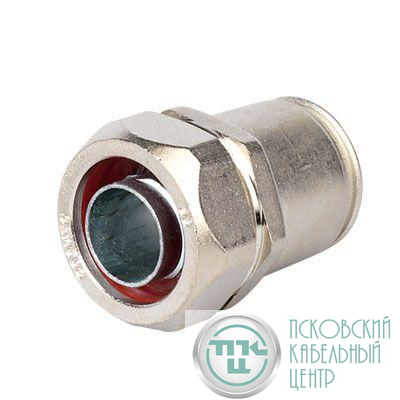Муфта металлорукав DN 50-жесткая труба d63мм IP66/IP67 никелир. латунь DKC 6117-63N