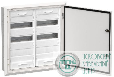 Корпус ЩРв-72 (2х36) TITAN 5 630х625х130 IP31 метал. бел. IEK TI5-50-V-2X036-31