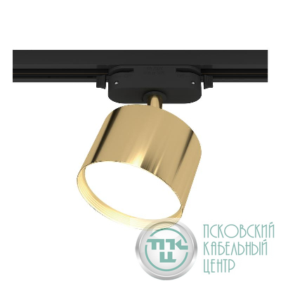 Светильник трековый ARTLINE поворотный 85х85х55мм GX53 230В алюм. 4кв.м зол. Ritter 59860 6