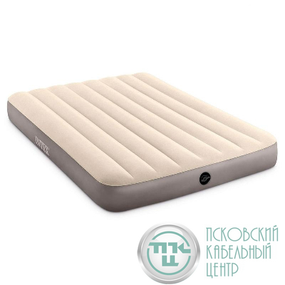 Кровать надувная 137х191х25см (64102) INTEX 6941057408361