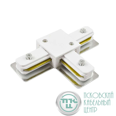 Коннектор T-образный PTR CT-WH накладной/подвесной шинопровод бел. JazzWay 5010864