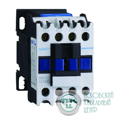 Контактор NC1-1210Z 12А кат. 24В DC 1НО (R) CHINT 221437