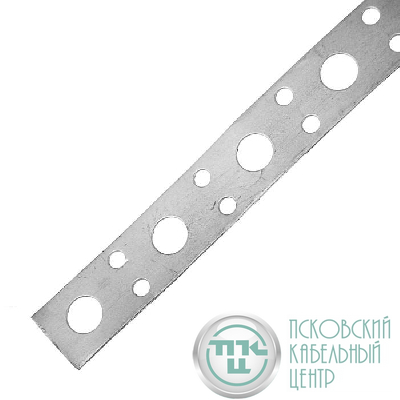 Лента перфорированная прямая 20х0.55 цинк 25м Zitar 123881