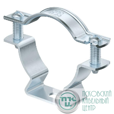 Скоба крепежная дистанционная d36-44мм ASL 733 44G с продольн. отверстием с гальванич. покрытием OBO 1362780