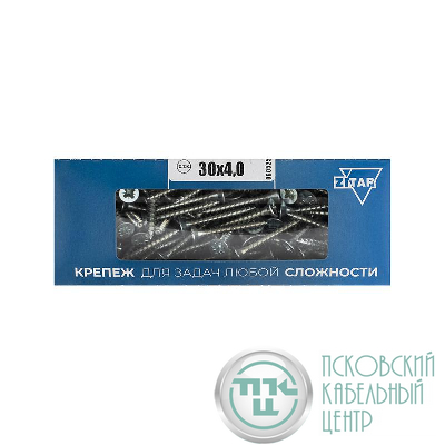 Саморез универсальный 30х4.0 оцинк. (уп.200шт) Zitar 102180