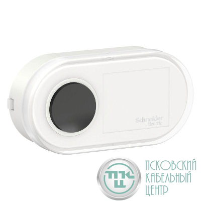 Кнопка звонка проводная 1-кл. ОП Blanca 0.4А IP20 250В бел. SE BLNKA000011