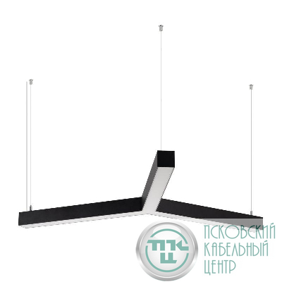 Светильник светодиодный SP-RAYS-3-HANG-5050-510-34W Day4000 (RAL9005 120 deg 230В) IP33 1415lm металл Arlight 049208