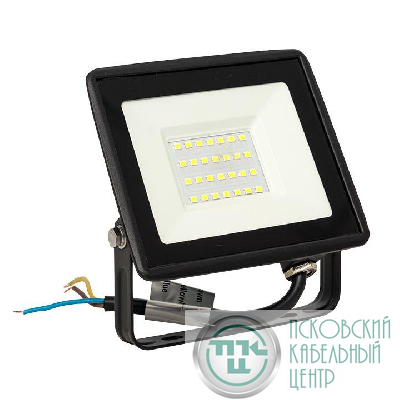 Прожектор светодиодный СДО-3003 30Вт 6500К IP65 Basic EKF FLL-3003-30-6500