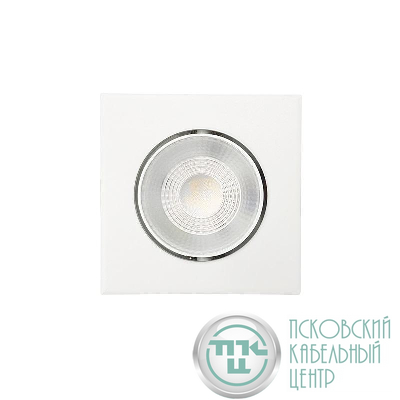 Светильник светодиодный PSP-S 411 1х8Вт 4000К IP40 40град. карданный IP40 бел. JazzWay 5048331