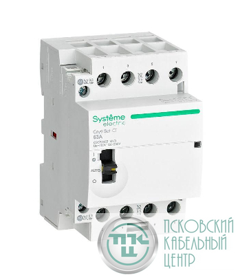 Контактор 4п City9 Set 4НО 63А AC 400В-230В SE C9C32463