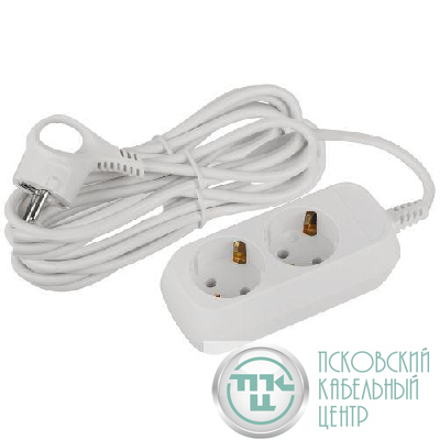 Удлинитель 2х5м с заземл. ПВС 3х0.75 UDL-10-250-E Greenline Эра Б0065074
