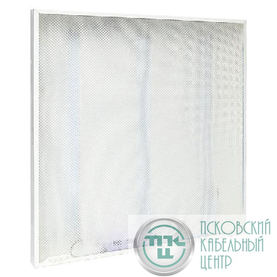 Светильник светодиодный ДВО-1001 30Вт 6500К IP40 595х595х40 призма панель EKF LPL-1001-Z-30-6500-40