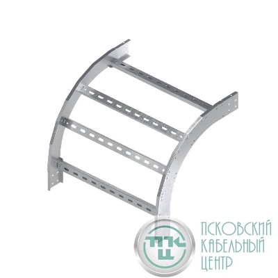 Угол для лотка вертикальный внешний 90град. 300х80 R300 в компл. с крепежн. элемент. DKC LO8330K